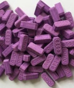 Purple Audi MDMA Pill