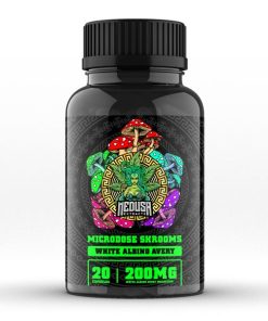 Magic Mushroom Microdose Capsules | White Albino Avery 200mg | 20 Capsules