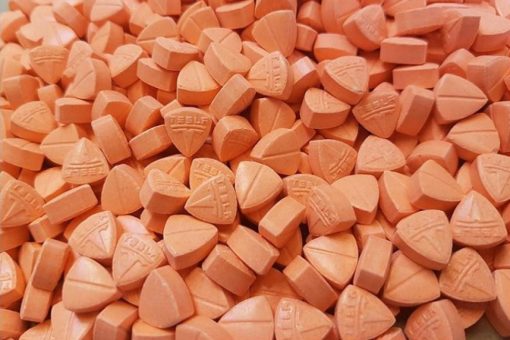 Orange Tesla Ecstasy Pills