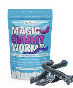 4 Magic Mushroom Gummy Worms 1000MG