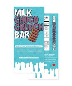 Magic Mushroom Milk Chocolate Crunch Bar – 3 Grams