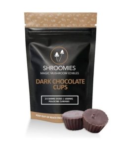 SHROOMIES DARK CHOCOLATE CUPS – 1000MG