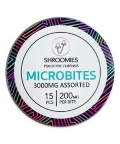 SHROOMIES MICROBITES ASSORTED – 3000MG