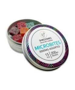 SHROOMIES MICROBITES ASSORTED – 3000MG