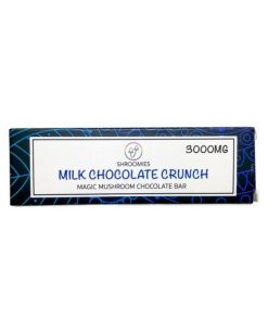 SHROOMIES MILK CHOCOLATE CRUNCH BAR – 3000MG