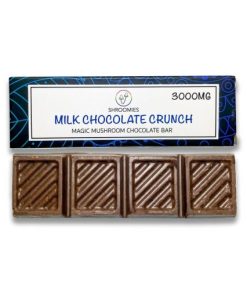 SHROOMIES MILK CHOCOLATE CRUNCH BAR – 3000MG